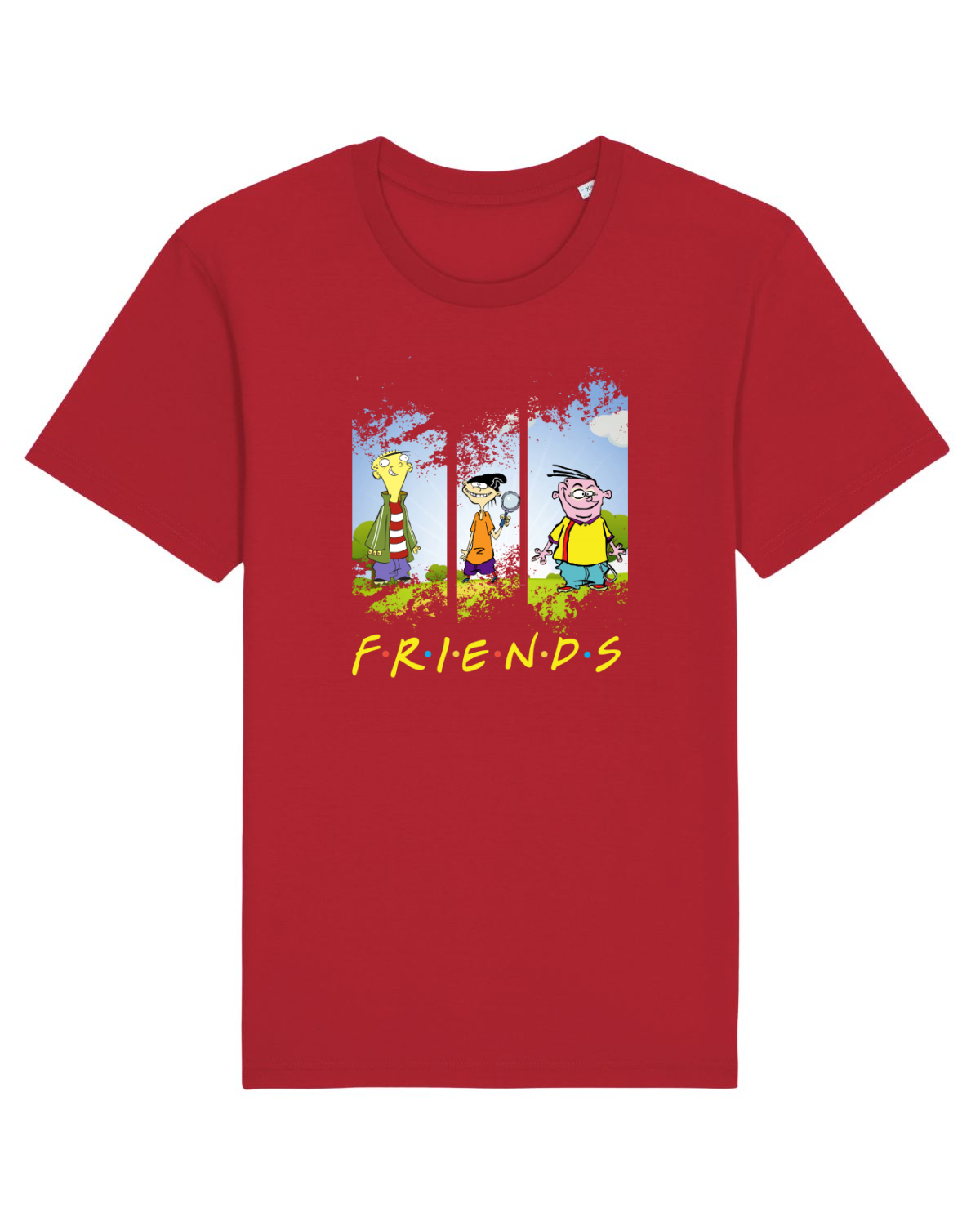 Tricou mânecă scurtă Unisex Rocker Red