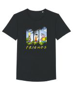 Ed friends Tricou mânecă scurtă guler larg Bărbat Skater
