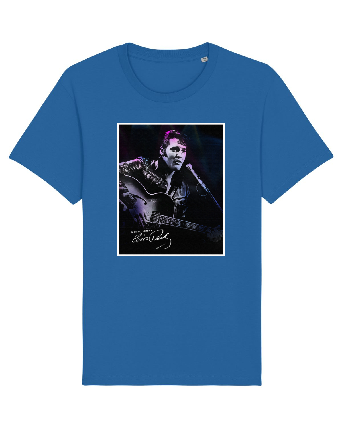 Tricou mânecă scurtă Unisex Rocker Royal Blue