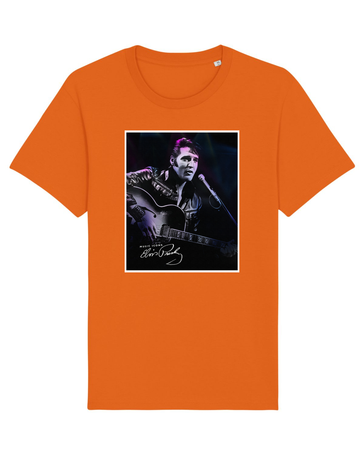 Tricou mânecă scurtă Unisex Rocker Bright Orange