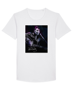 Elvis Presley Tricou mânecă scurtă guler larg Bărbat Skater