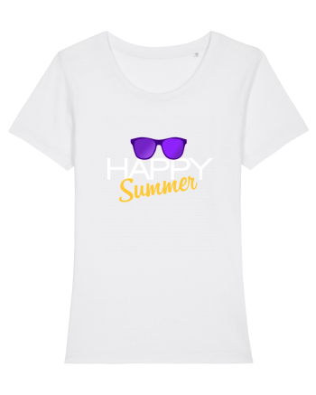 Happy summer White