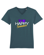 Happy summer Tricou mânecă scurtă guler V Bărbat Presenter