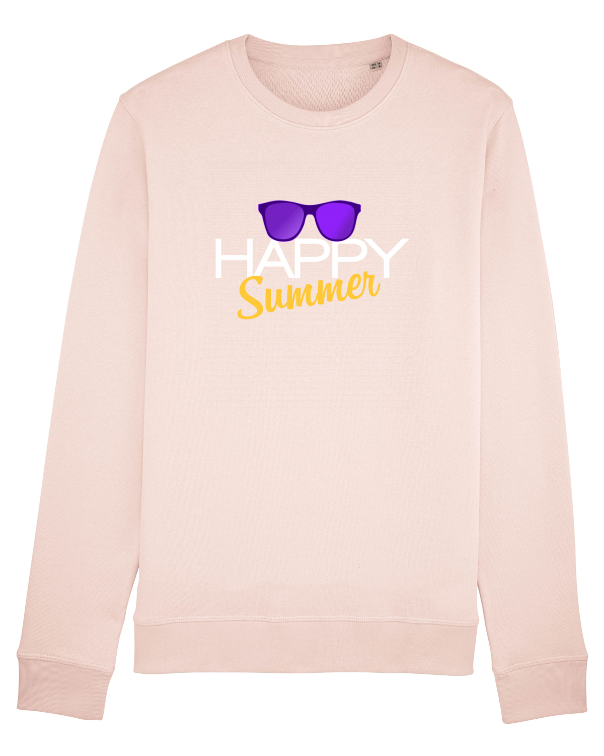 Bluză mânecă lungă Unisex Rise Candy Pink