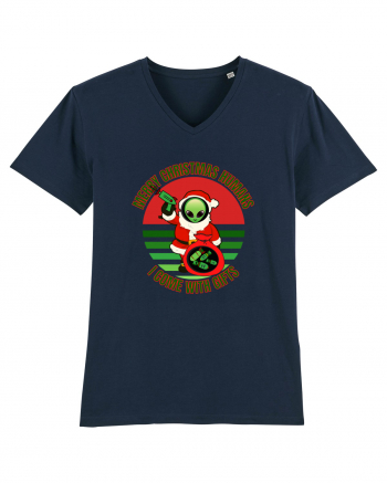 Funny Santa Claus Alien French Navy