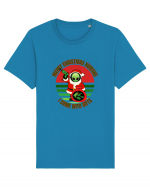 Funny Santa Claus Alien Tricou mânecă scurtă Unisex Rocker