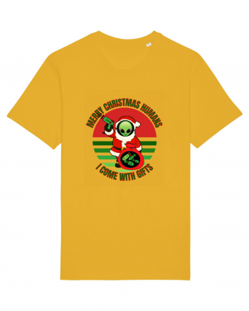 Funny Santa Claus Alien Spectra Yellow