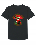 Funny Santa Claus Alien Tricou mânecă scurtă guler larg Bărbat Skater