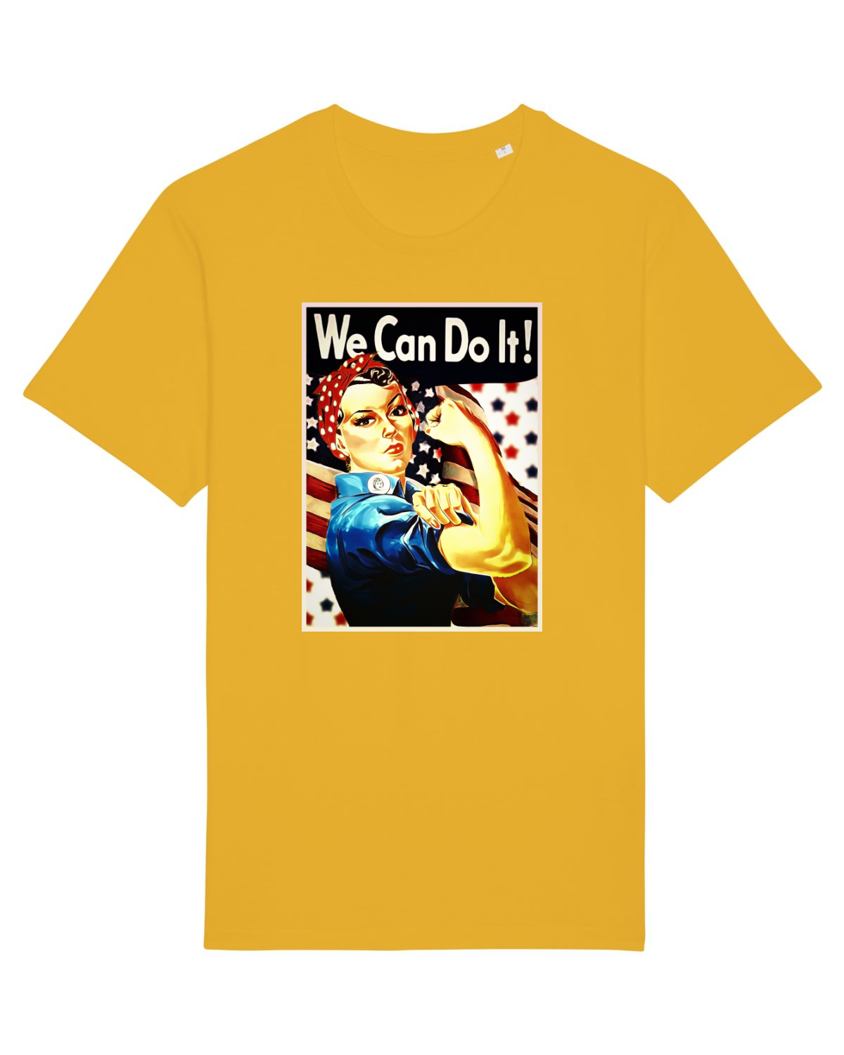 Tricou mânecă scurtă Unisex Rocker Spectra Yellow