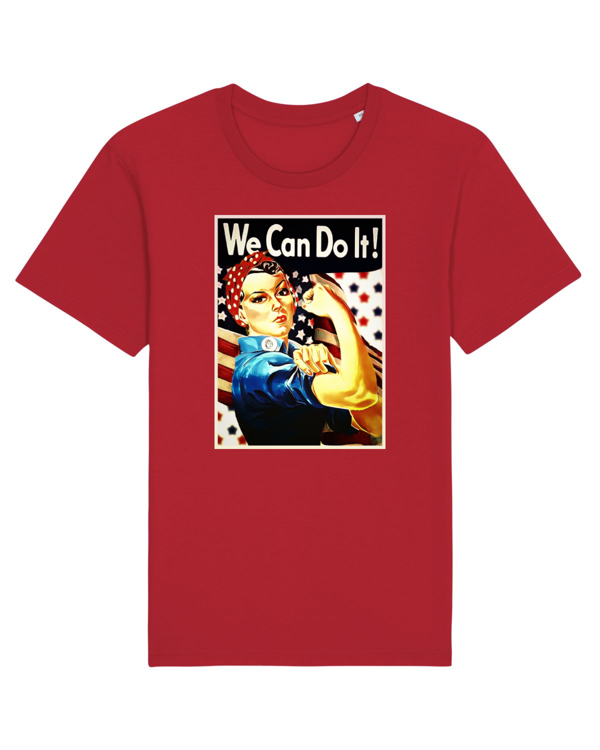 Tricou mânecă scurtă Unisex Rocker Red