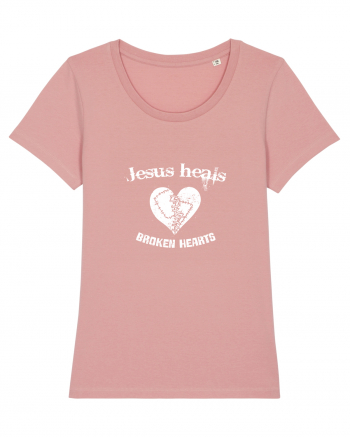 Jesus heals broken hearts Canyon Pink