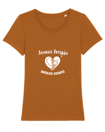 Jesus heals broken hearts Roasted Orange