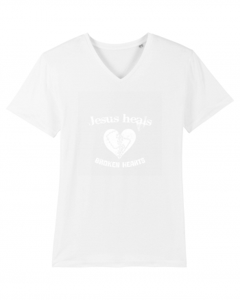 Jesus heals broken hearts White