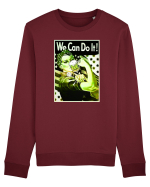 Strong Woman Bluză mânecă lungă Unisex Rise