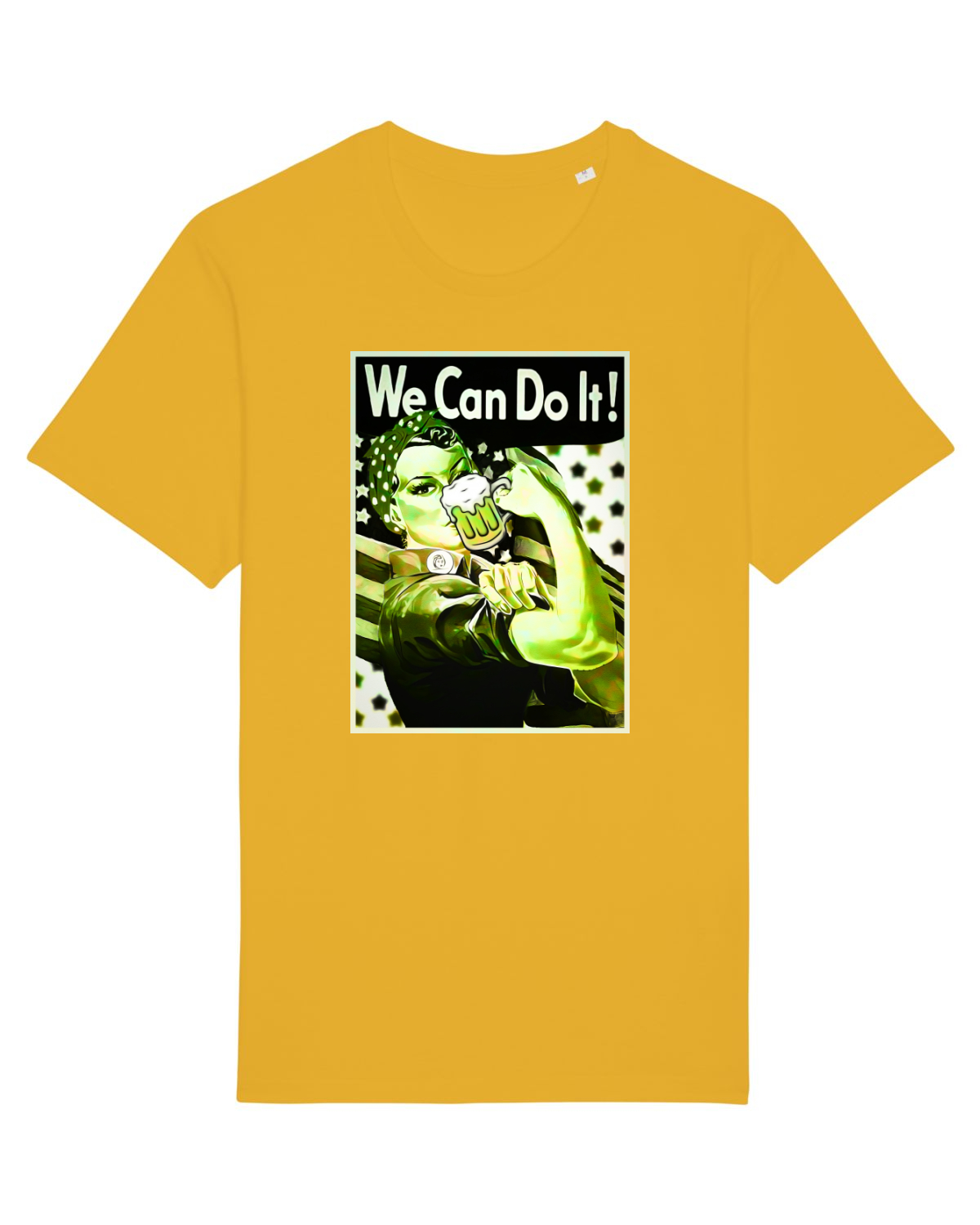 Tricou mânecă scurtă Unisex Rocker Spectra Yellow