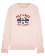 Push Harder than yesterday Gym Bluză mânecă lungă Unisex Rise