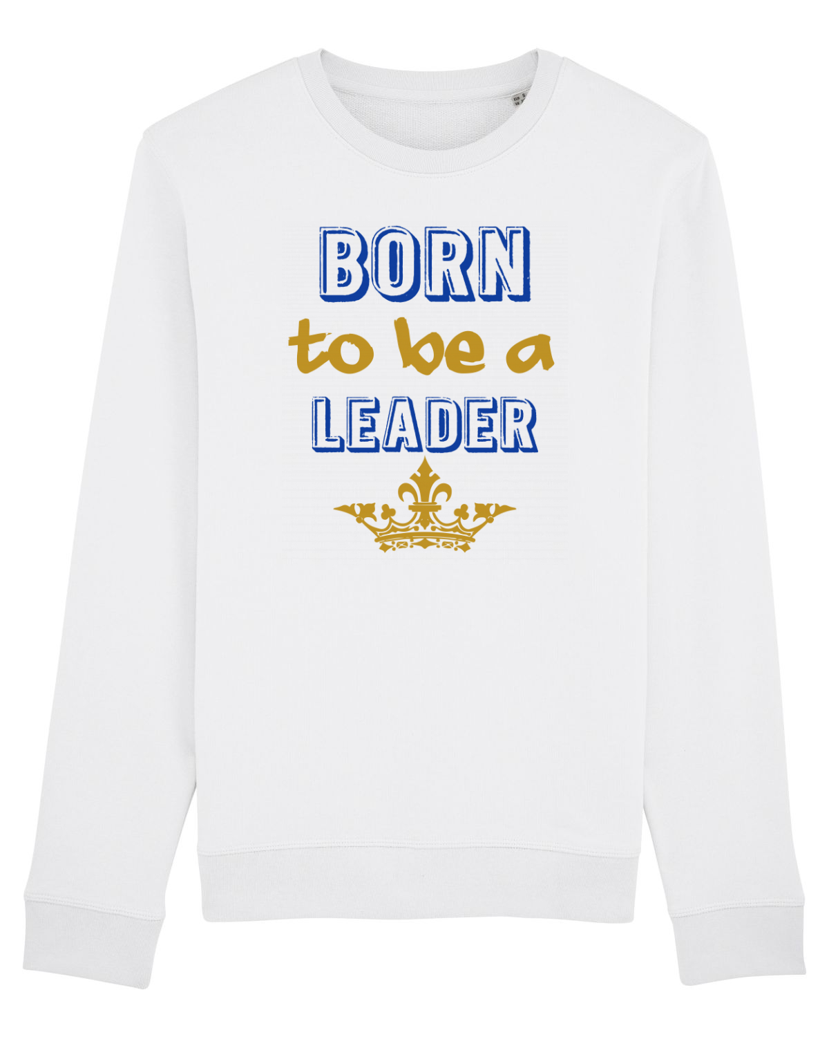 Bluză mânecă lungă Unisex Rise White
