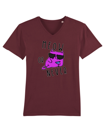 Meow or never Burgundy