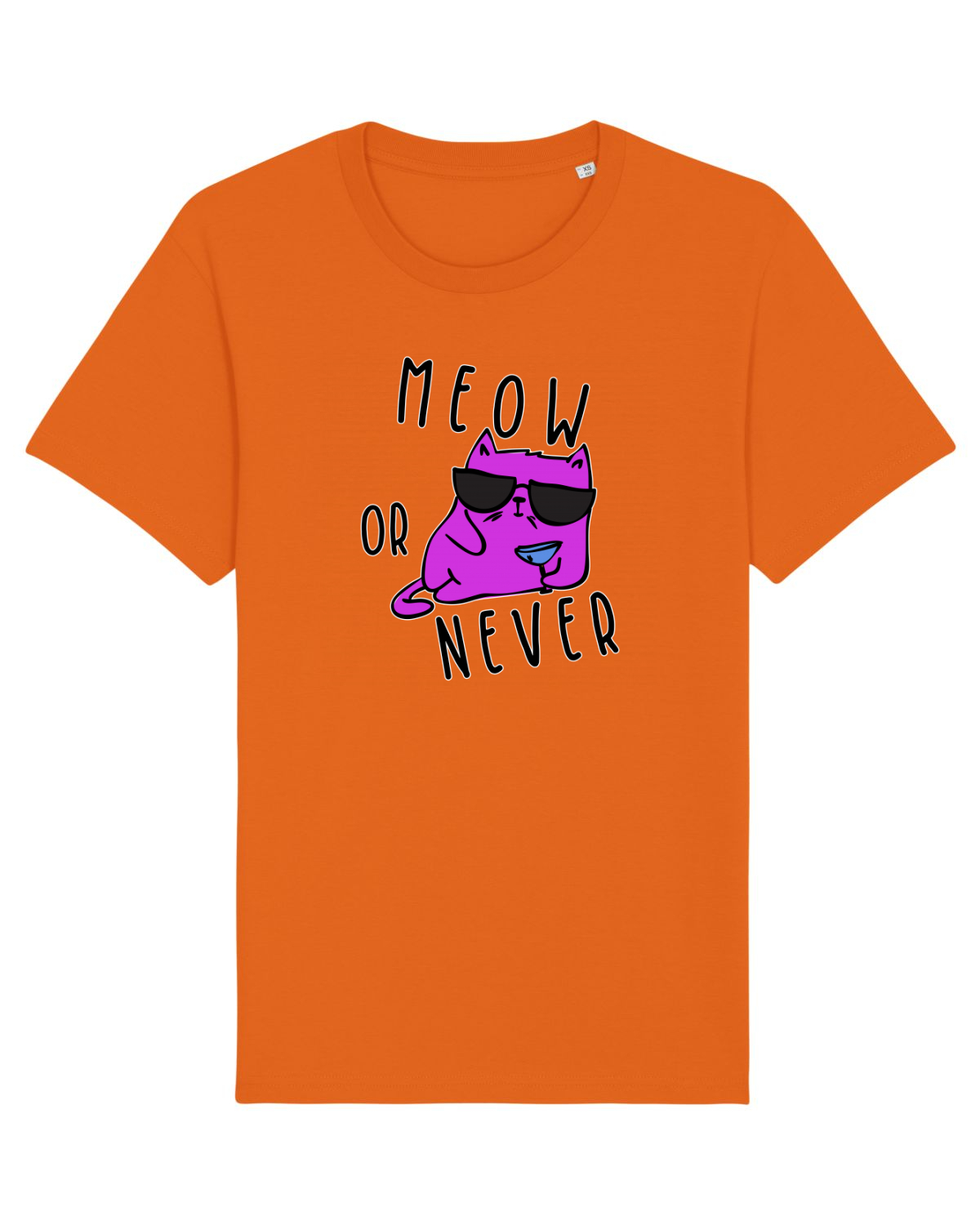 Tricou mânecă scurtă Unisex Rocker Bright Orange