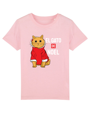 El gato de Noel Cotton Pink