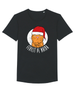 Fericit pe naiba Tricou mânecă scurtă guler larg Bărbat Skater