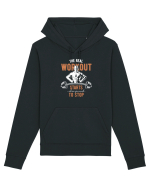 The Real Workout Gym Hanorac Unisex Drummer