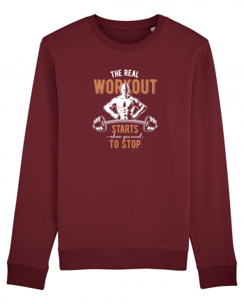 The Real Workout Gym Burgundy