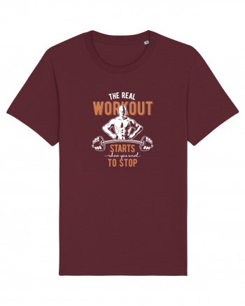 The Real Workout Gym Burgundy