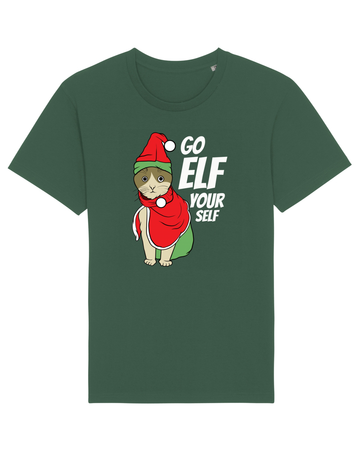 Tricou mânecă scurtă Unisex Rocker Bottle Green
