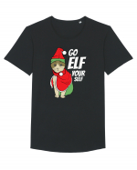 Go elf yourself Tricou mânecă scurtă guler larg Bărbat Skater