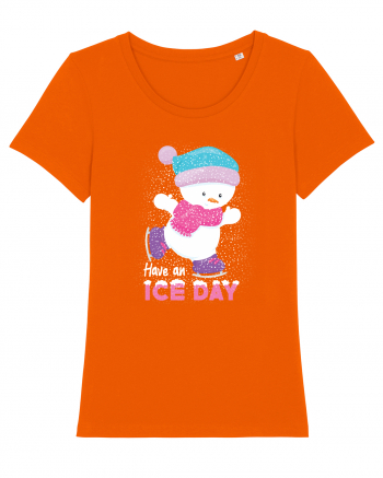 Have an ice day Bright Orange