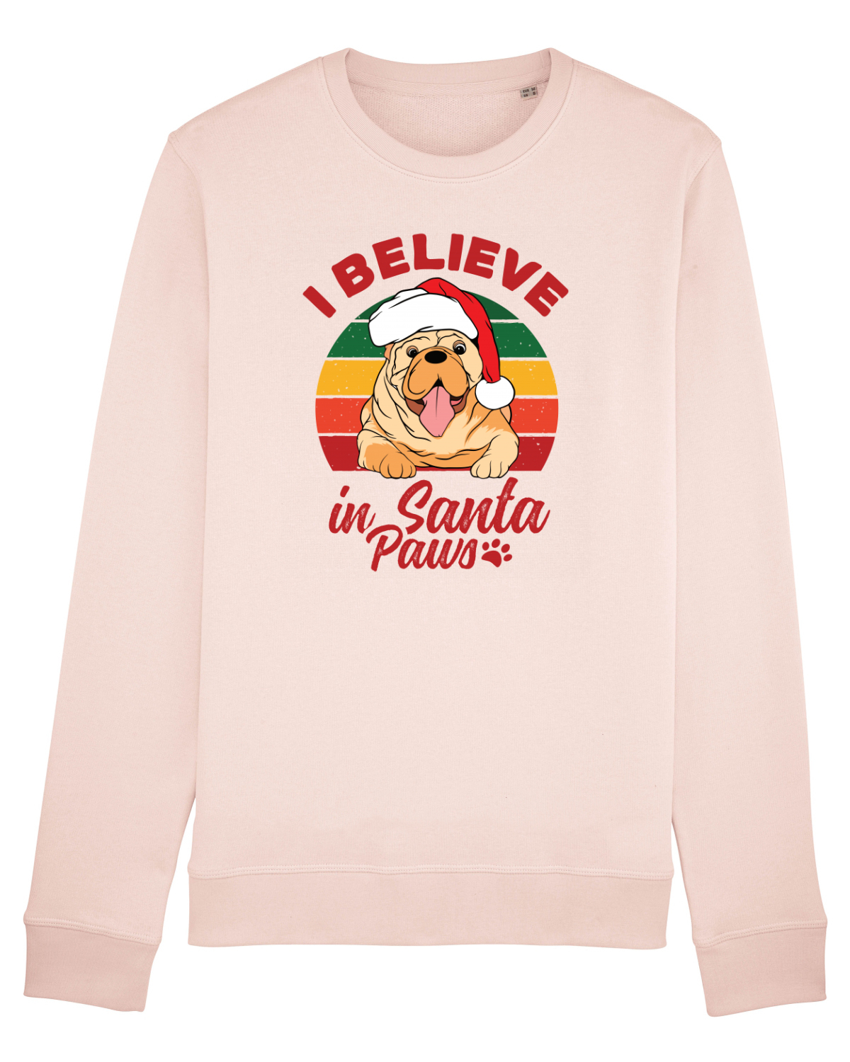 Bluză mânecă lungă Unisex Rise Candy Pink