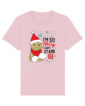 I'm so merry I can't stand it Cotton Pink