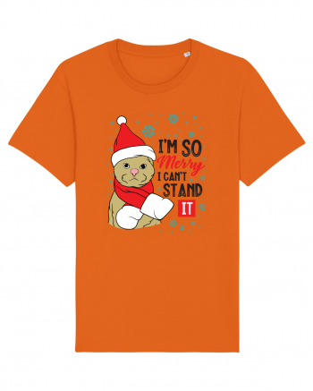 I'm so merry I can't stand it Bright Orange