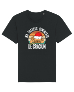 Ma trezesc dimineata numai de Craciun Tricou mânecă scurtă Unisex Rocker