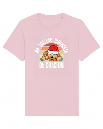 Ma trezesc dimineata numai de Craciun Cotton Pink