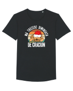 Ma trezesc dimineata numai de Craciun Tricou mânecă scurtă guler larg Bărbat Skater