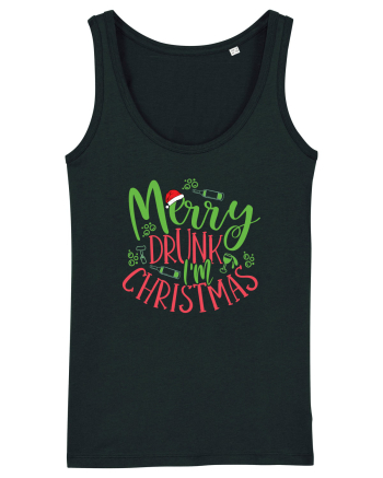Merry drunk I'm Christmas Black