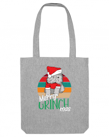 Merry Grinchmas Heather Grey