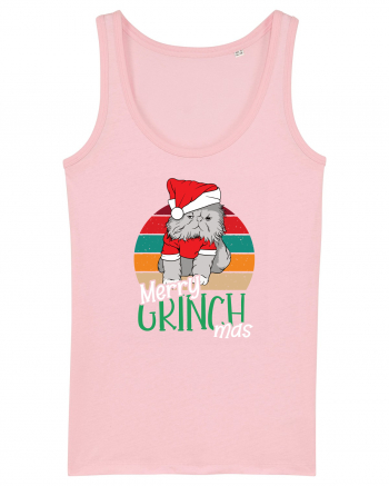 Merry Grinchmas Cotton Pink