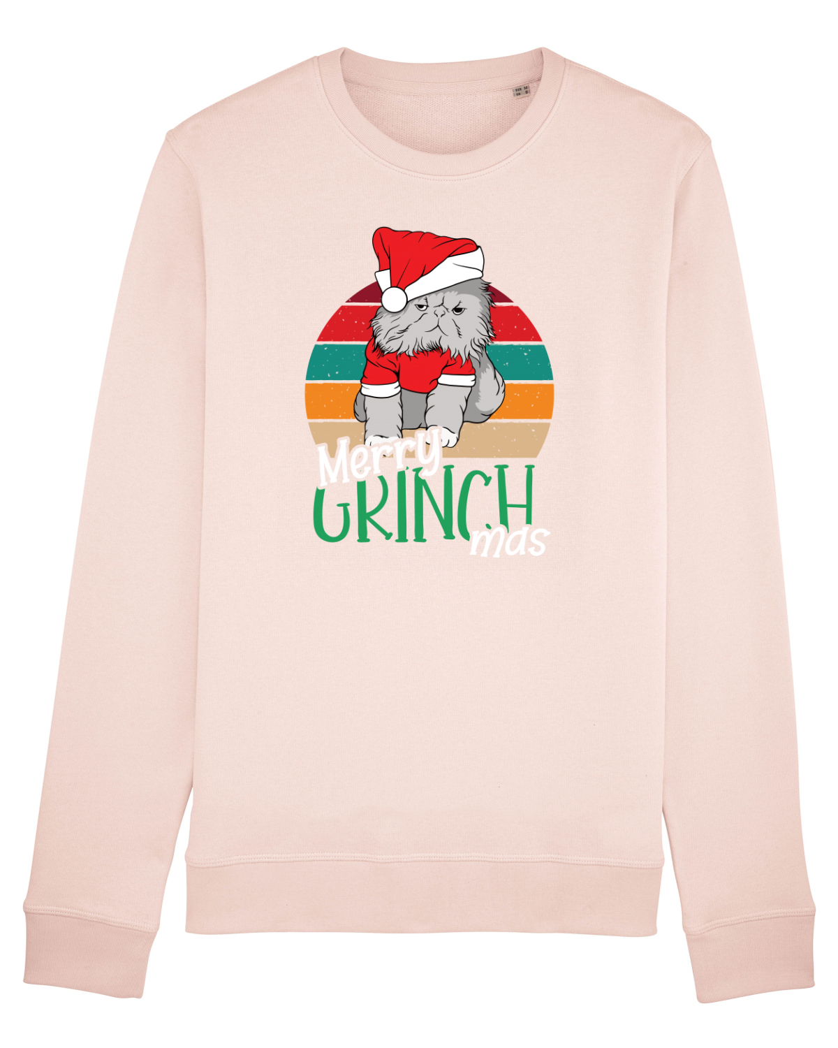 Bluză mânecă lungă Unisex Rise Candy Pink