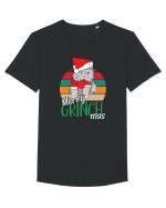 Merry Grinchmas Tricou mânecă scurtă guler larg Bărbat Skater