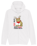 Rude dolph - Merry freakin Christmas Hanorac cu fermoar Unisex Connector