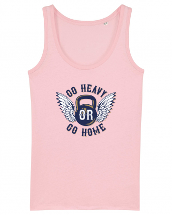 Go Heavy or Go Home Gym Cotton Pink