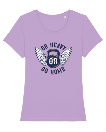 Go Heavy or Go Home Gym Lavender Dawn