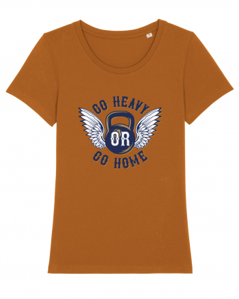 Go Heavy or Go Home Gym Roasted Orange