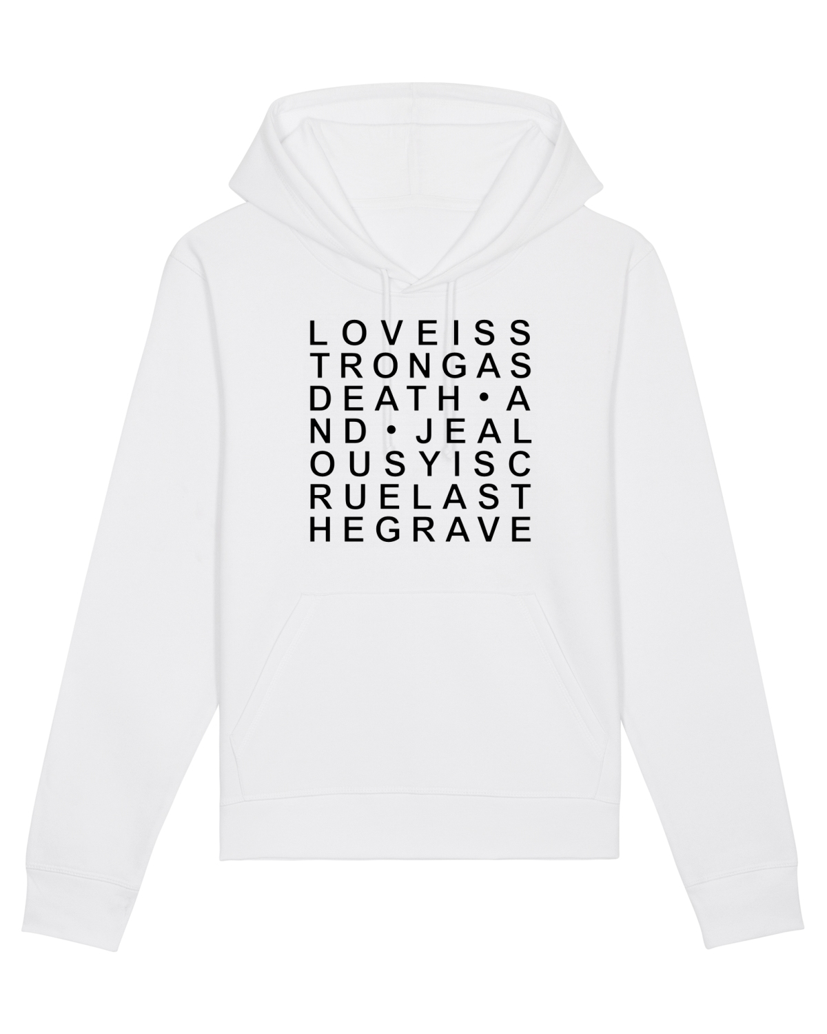 Hanorac Unisex Drummer White