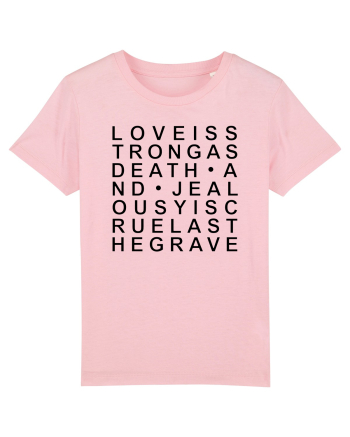 LOVE is strong Cotton Pink