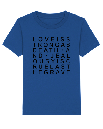 LOVE is strong Majorelle Blue
