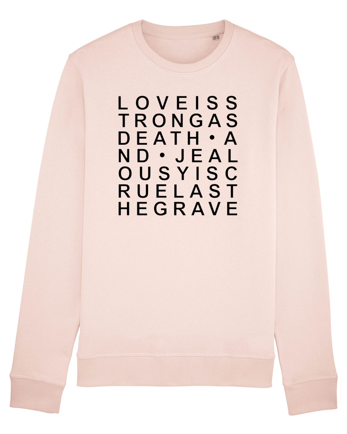 Bluză mânecă lungă Unisex Rise Candy Pink